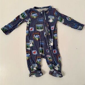 NB Angel Dear National Park Footie EUC